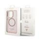 8. Guess GUHMP14LHTCMP iPhone 14 Pro 6,1" rosa/rosa Hartschale Gold Outline Translucent MagSafe