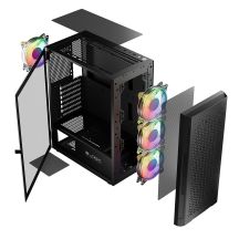 LOGIC ARAMIS ARGB MIDI USB 3.0 SCHWARZES GEHÄUSE