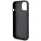 7. Ferrari Grip Stand Metall-Logo-Hülle für iPhone 15 – Schwarz