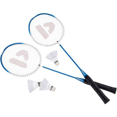 3. DONNAY 6-IN-1 BLAUES BADMINTON-SET IM KOFFER