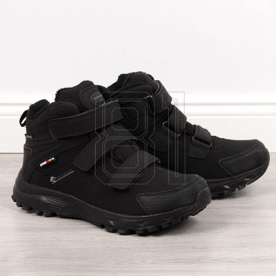 5. American Club M AM855 isolierte Trekkingschuhe schwarz
