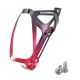 Rockbros RKL02 Flaschenhalter aus Aluminium – Schwarz und Rot