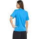 3. adidas Essentials 3-Streifen Baumwoll-T-Shirt für Damen, Hellblau KC5197