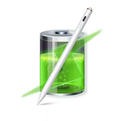 7. Joyroom JR-X9S Stylus-Stift mit 2 austauschbaren Spitzen – weiß