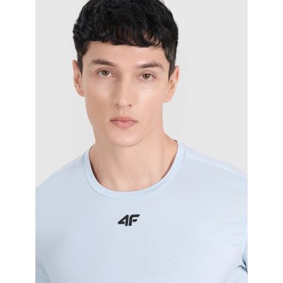 3. Schnelltrocknendes Herren-Trainingsshirt 4F 4FWAW25TFTSM1522-34S