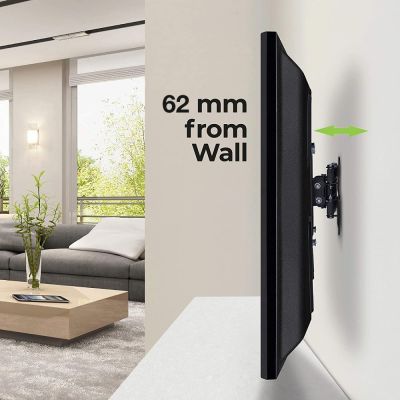 5. Techly ICA-PLB 136E TV-Halterung für 139,7 cm (55") Fernseher, Schwarz