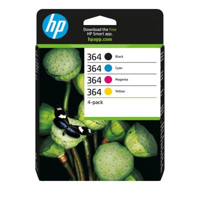 15. HP 364 Original-Tintenpatronen im 4er-Pack: Schwarz/Cyan/Magenta/Gelb