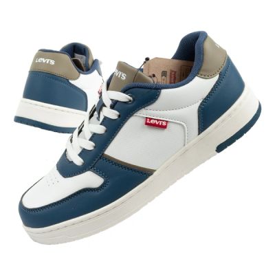 Levi's Kick SE Kinder-Sportschuhe, weiß, bequem, modisch
