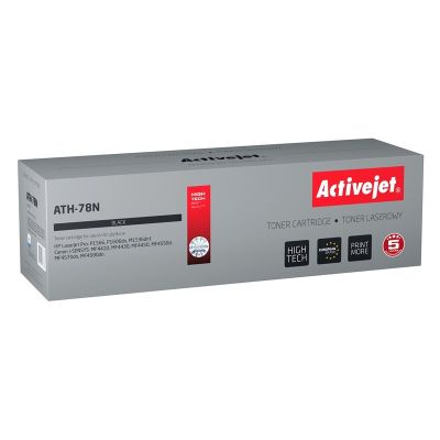 Activejet ATH-78N Toner (Ersatz für HP 78A CE278A, Canon CRG-728; Supreme; 2500 Seiten; Schwarz)