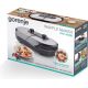 12. Gorenje Mini-Grill, Elektrogrill, Waffelplatte, WM1400SB, 1400 W, Durchmesser 18 cm, Schwarz