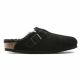 10. Birkenstock Boston Shearling Schwarze Damen-Woll-Isolierclogs, Normalgröße, Weit (0259881)