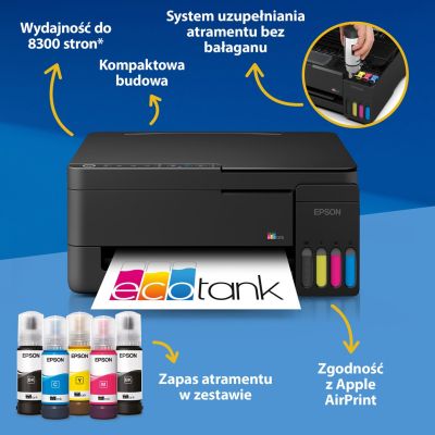 3. Epson EcoTank L3351 Multifunktionsdrucker