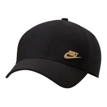 Nike Club Strukturiertes Metalllogo FB5371-011 Kappe