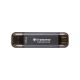4. Transcend ESD310C Thunderbolt-Technologie, 128 GB, USB Typ-A / USB Typ-C, USB 3.2 Gen 2x2, Schwarz