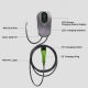 14. Qoltec EV-Ladestation 2in1 Typ 2 22kW Wi-Fi LCD RFID 3-Phasen-Wanddose 5m