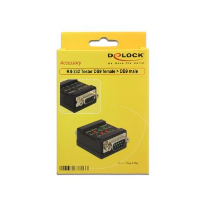2. DeLOCK 2xDB9 DB9 Schwarz
