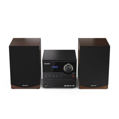 6. Sharp XL-B517D Mikro-Heim-Audiosystem 45W Braun