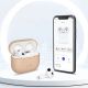 5. Tech-Protect Silikonhülle für Apple AirPods 4 - Grau