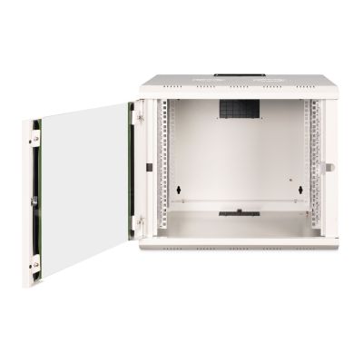 2. Wandschrank 19'' 9U Digitus 509x600x600 mm, grau (RAL 7035)