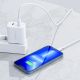 12. Acefast Wandladegerät USB Typ C / USB 20W, PPS, PD, QC 3.0, AFC, FCP weiß (A25 weiß)