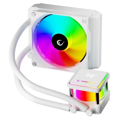 3. RAMPAGE INFINITE V120 WHITE Wasserkühlung