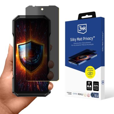 3mk Seidig Matt Blickschutzfolie für Ulefone Armor 27T Pro