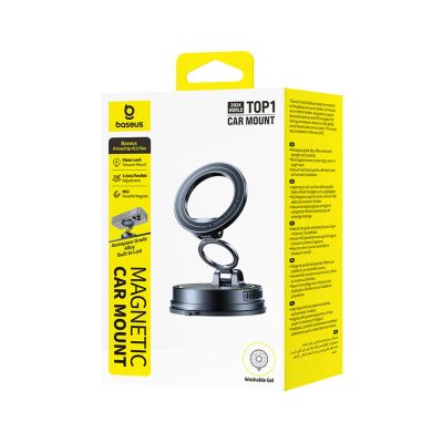 5. Baseus VC2 Flex Universal-Magnet-Autohalterung – Schwarz