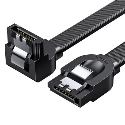 Ugreen rechtwinkliges SATA 3.0 Kabel 0,5m schwarz (US217)