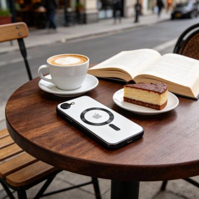 4. Tech-Protect MagFlex MagSafe Hülle für iPhone 16e / 17e – Transparent