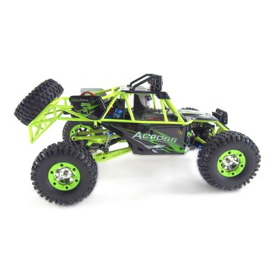 7. Amewi RC Buggy Cro55Racer 4WD 1:12 RTR Grün für Kinder ab 14 Jahren