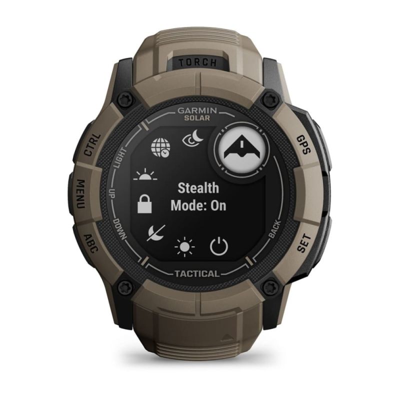 9. Garmin Instinct 2X Solar Tactical Edition 2,79 cm (1,1") MIP 50 mm Digital 176 x 176 px Touchscreen Grün GPS