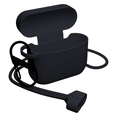 5. 3mk Silikonhülle für AirPods Pro 3 – Schwarz