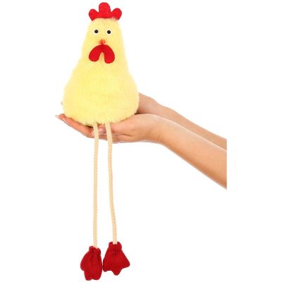 9. SITZENDE HÜHNER 18CM FRÜHLINGSDEKORATION