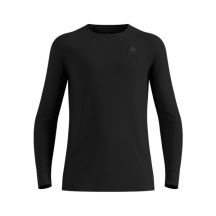 Odlo BL TOP Rundhals-Langarmshirt aus Merinowolle (260 g), Herren, Größe L, Schwarz