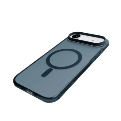 9. Puro Daylight Magsafe-kompatible Silikonhülle für iPhone 17 Air – durchscheinendes Türkis