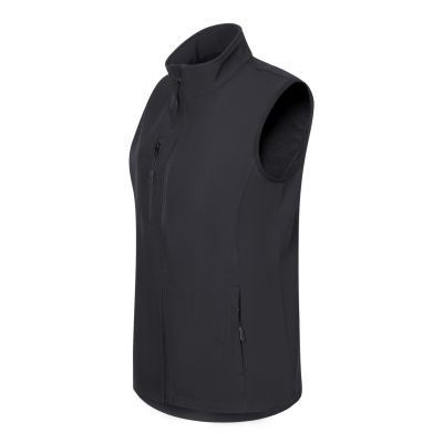 Damen-Softshellweste Trail (ebony gray)