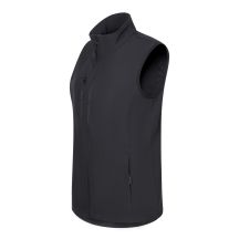 Damen-Softshellweste Trail (ebony gray)