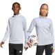 9. adidas Entrada 26 Trainingsshirt, hellgrau, Kinder-Sweatshirt JZ6637