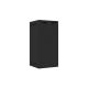 6. LANBERG Wandregalschrank 10" 12U 280x310 Schwarz, Metalltüren (Bausatz) WF10-2312-00B