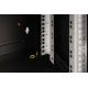 12. Digitus Unique 19" 7U Wand-Netzwerkschrank 600x450 mm, Glastür, schwarz, ungeteilt, montiert, 100 kg