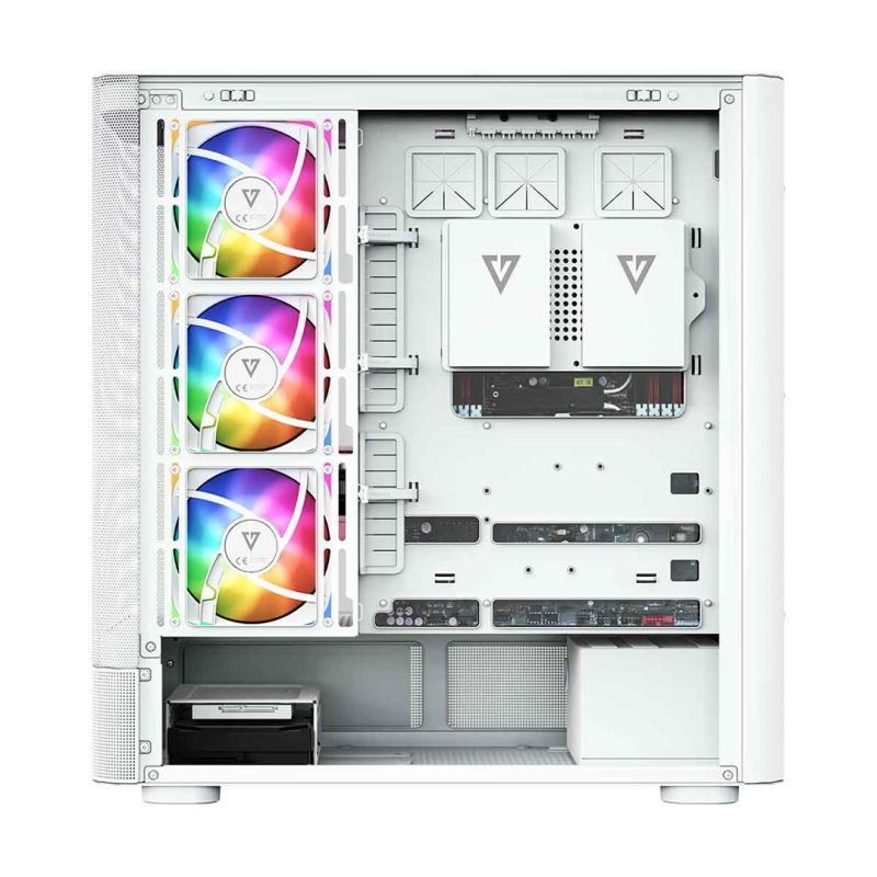 32. MODECOM VOLCANO AQ 400 ARGB MIDI-HÜLLE WEISS