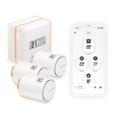 3. Set: Thermostat + 3 Netatmo NBU-NTH-NAV Ventile