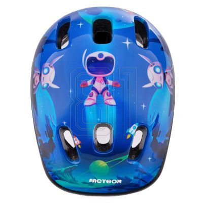 4. Meteor KS06 Alien Jr Fahrradhelm 17439 Größe S 48-52 cm