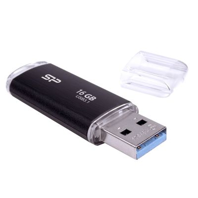 8. Pendrive Silicon Power Blaze B02 16GB USB 3.1 schwarz (SP016GBUF3B02V1K)