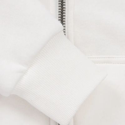 6. Damen-Kapuzenpullover mit Reißverschluss, gefüttert, weiß, Pit Bull Sherpa Ruffina - 184011000200