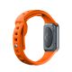 4. 3mk Silikon- Watch für Apple Watch 38/40/41 mm – Orange