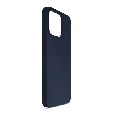 3. 3mk Silikonhülle für iPhone 15 Pro Max – Marineblau