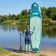30. SET - 150 kg aufblasbares SUP-Board ENERO 320x81x15 cm