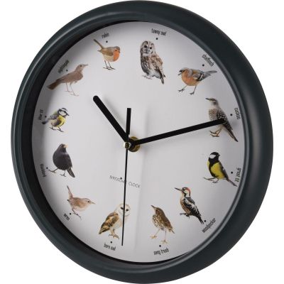 7. Wanduhr für Ornithologen, 25 cm