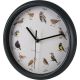 7. Wanduhr für Ornithologen, 25 cm